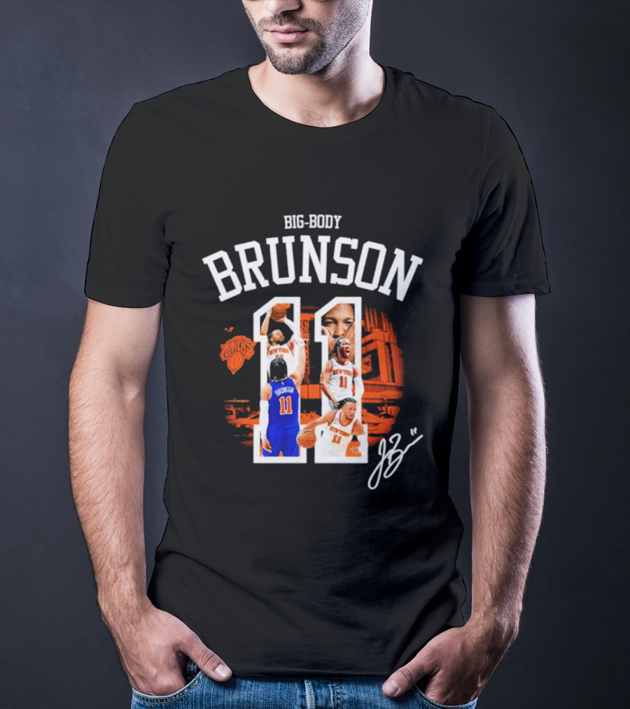 Big Body Brunson New York Knicks Basketball 11 T-Shirt