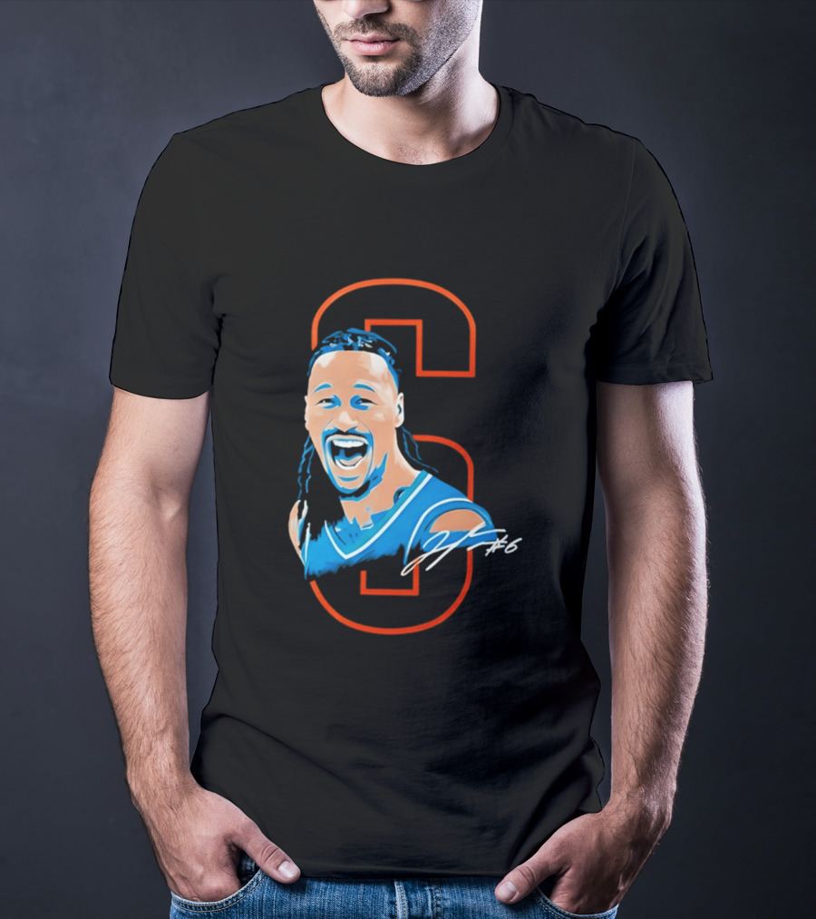 Jaylin Williams OKC Thunder #6 Cartoon T-Shirt