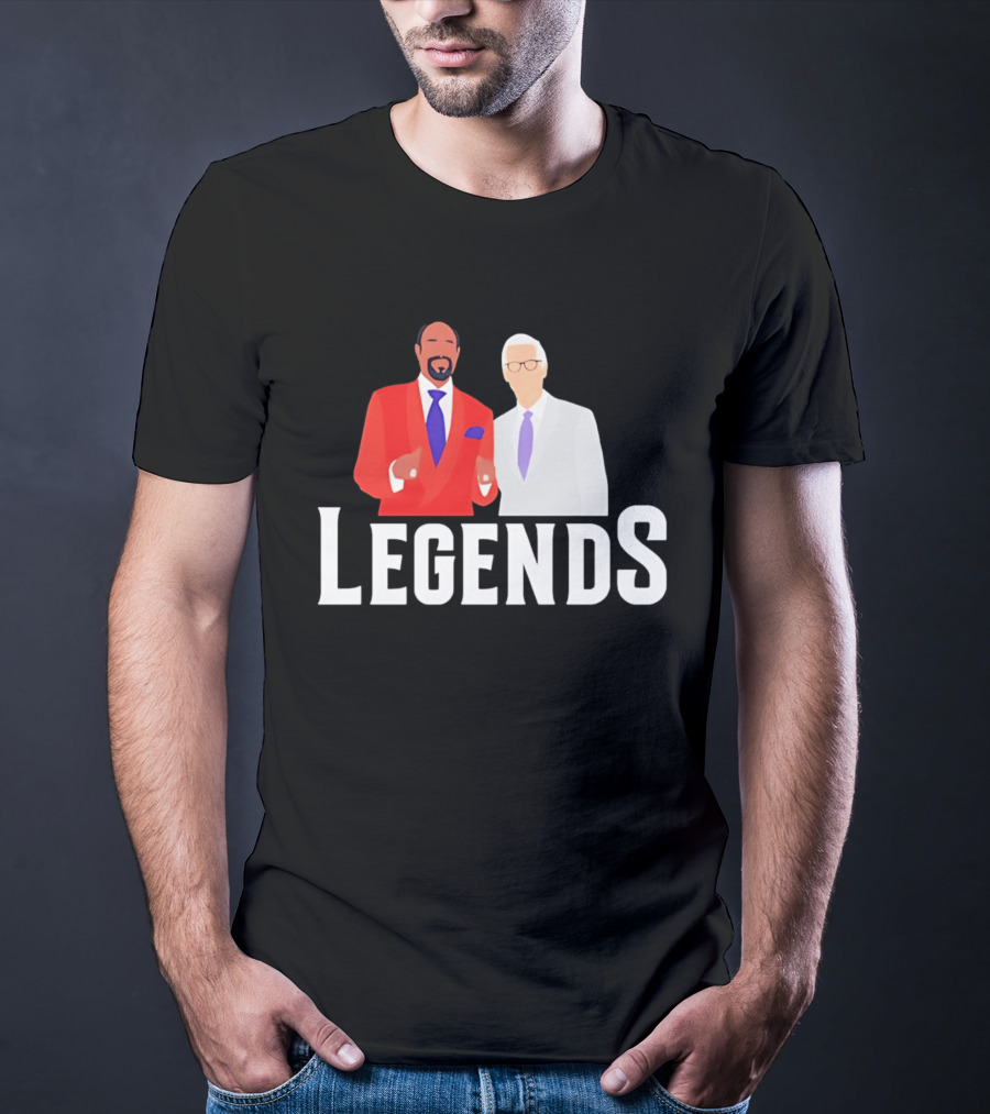 New York Knicks Legends Broadcasters Duo T-Shirt