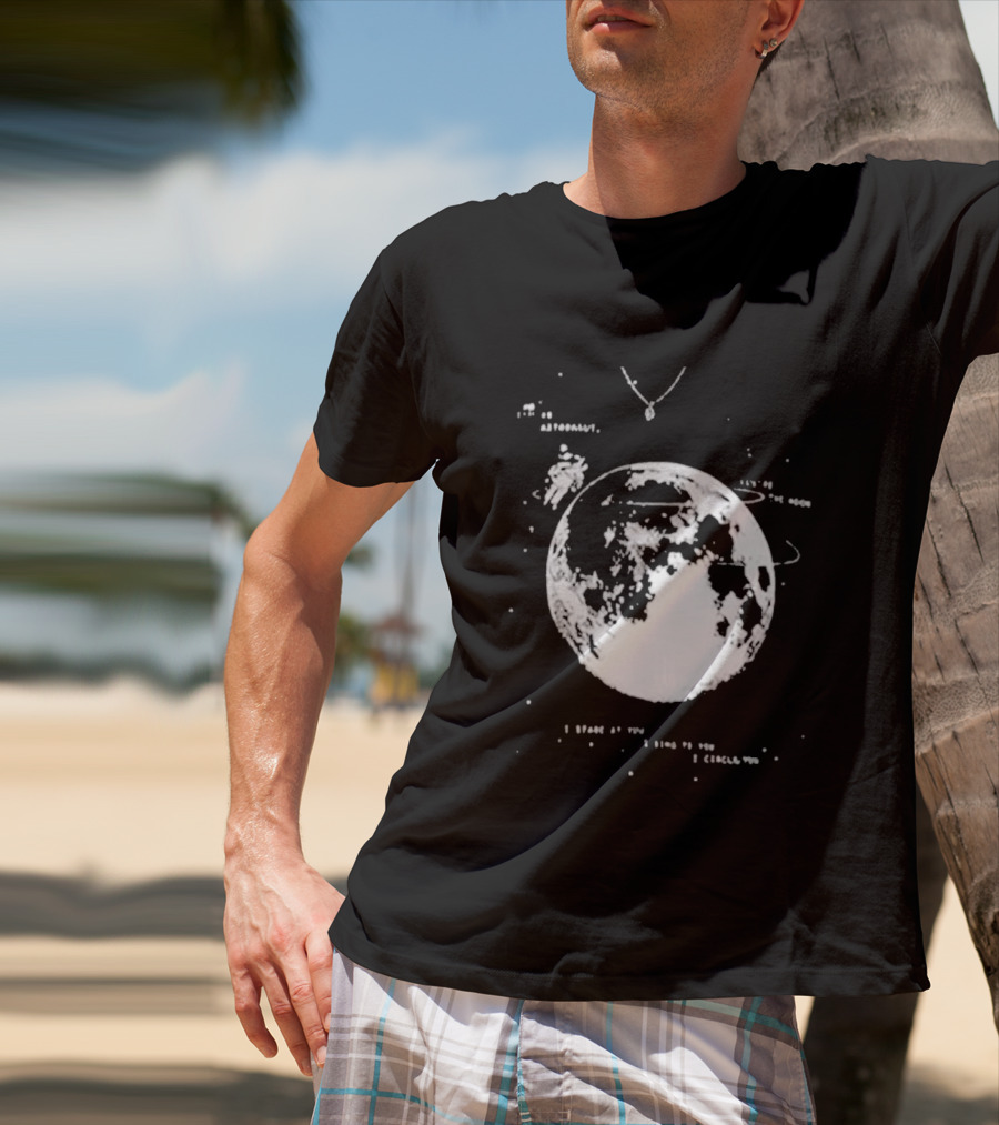 Noah Kahan I'm An Astronaut You're The Moon Lunar Connection T-Shirt