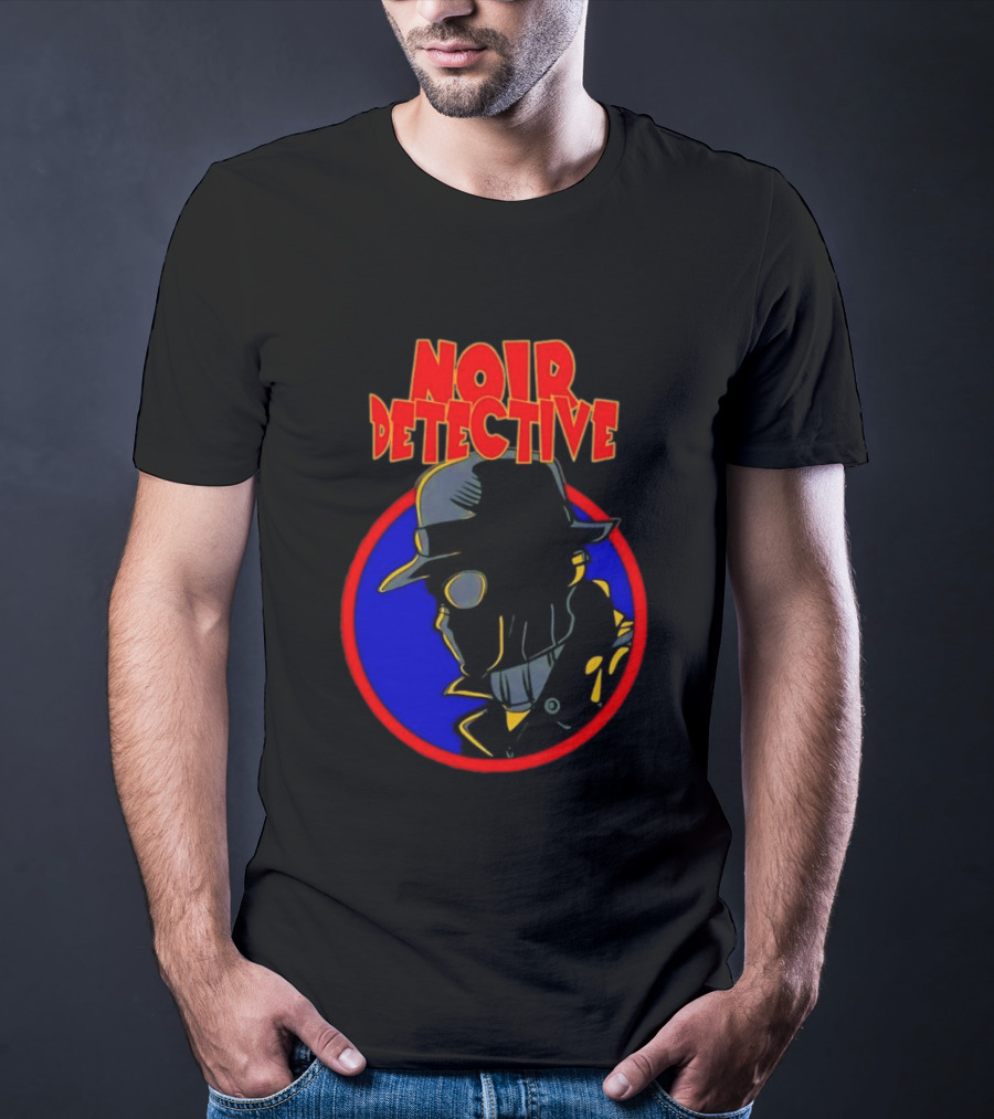 Noir Detective Private Investigator Mystery Solver T-Shirt