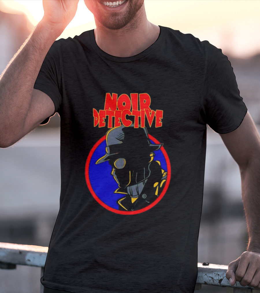 Noir Detective Private Investigator Mystery Solver T-Shirt