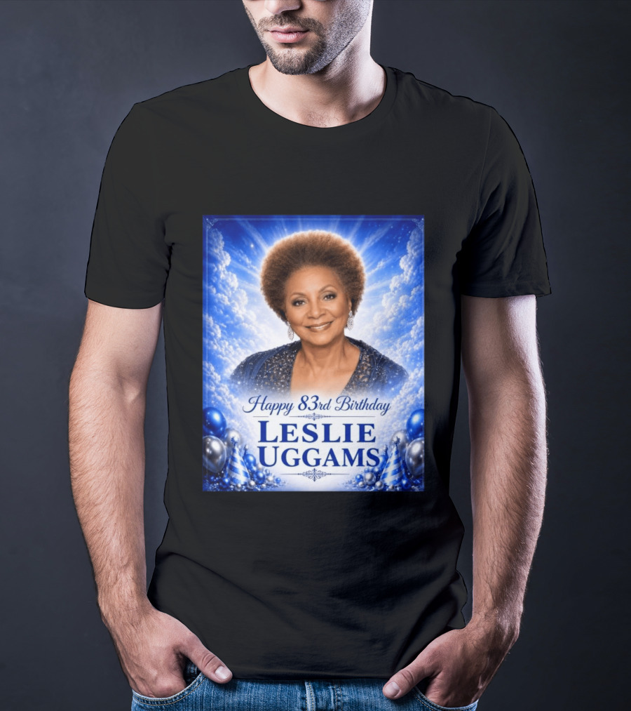 Happy 83rd Birthday Leslie Uggams Celebration T-Shirt