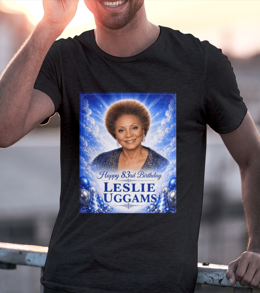 Happy 83rd Birthday Leslie Uggams Celebration T-Shirt