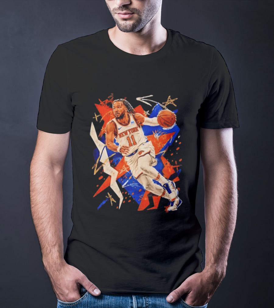 Jalen Brunson New York Knicks 11 Basketball T-Shirt