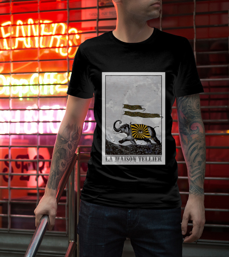 La Maison Tellier La CLEF Saint Germain En Laye Le Samedi 6 Juin 2026 Elephant T-Shirt