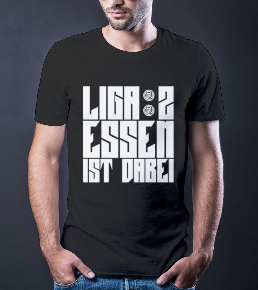 Liga 2 Essen Ist Dabei Soccer Celebration Football T-Shirt
