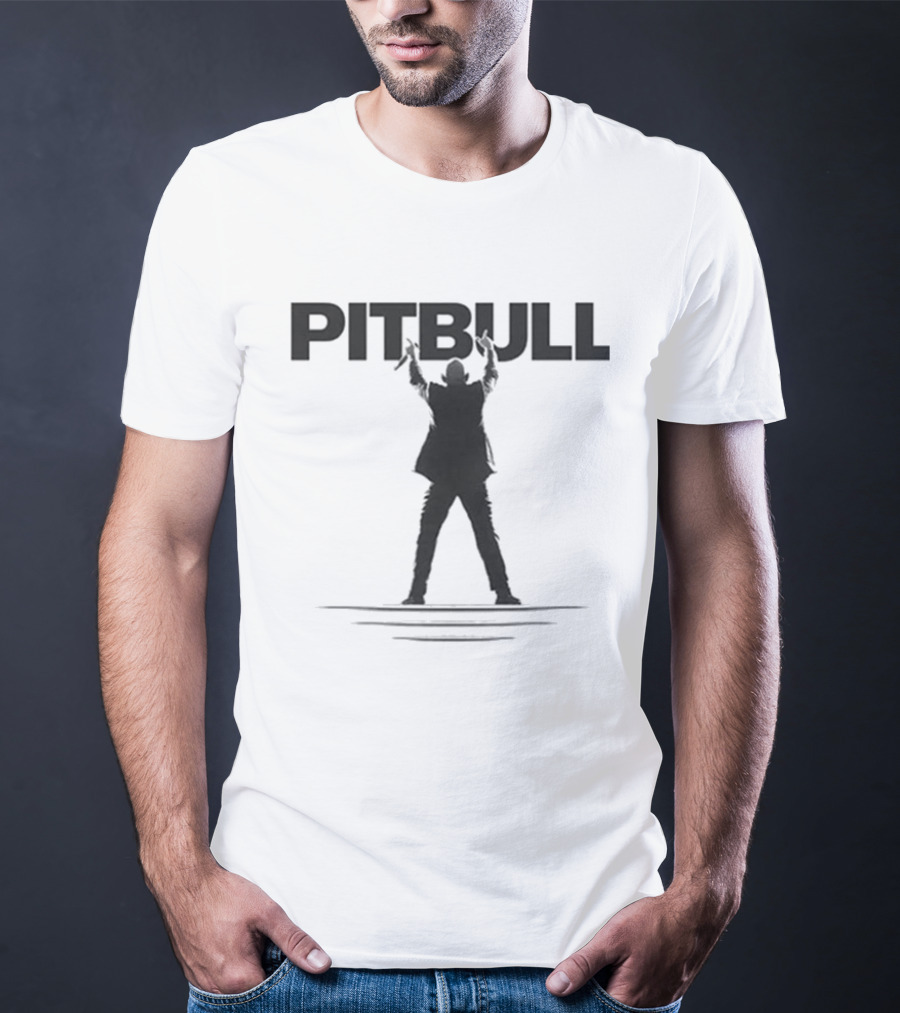 Pitbull I'm Back World Tour 2026 Dale White T-Shirt