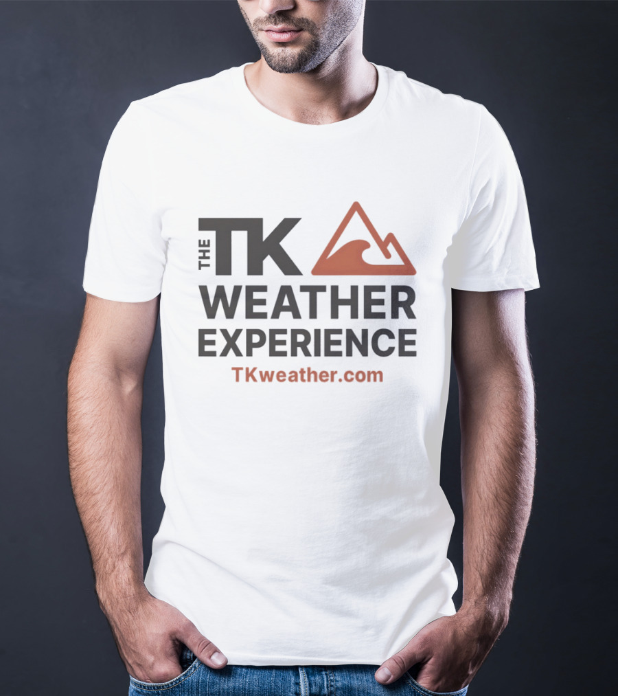 The TK Weather Experience TKweather Com Wave Mountain T-Shirt
