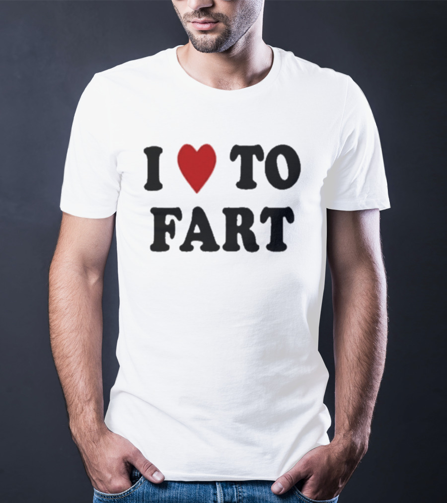I Heart To Fart Bert Blyleven Humor T-Shirt