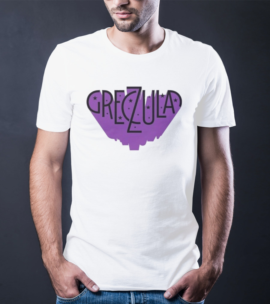 Greczula Starry Purple Tour 2026 Font T-Shirt