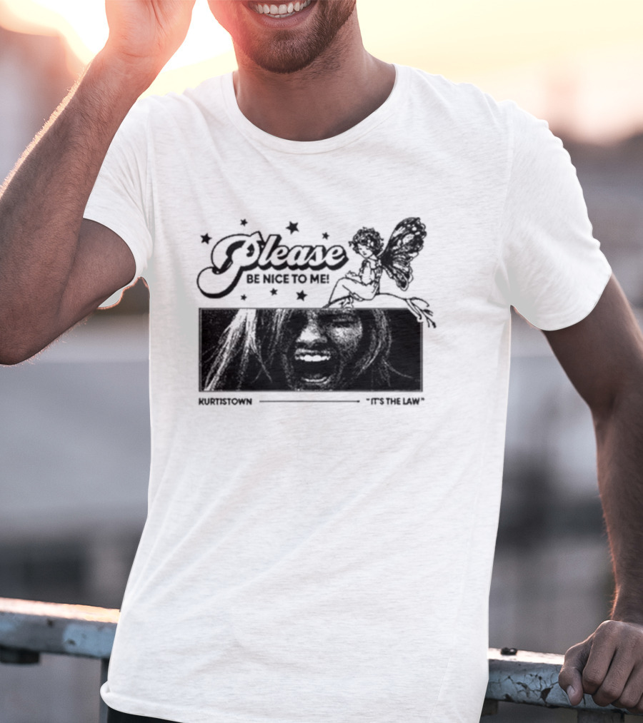 Please Be Nice To Me Fairy Kurtis Conner PBNTM Screaming T-Shirt