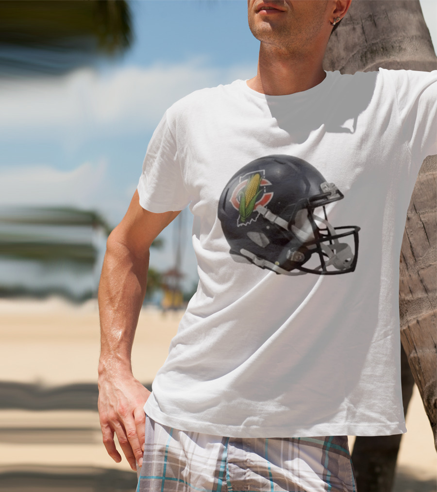 Chicago Bears Indiana Corn Helmet 2026 Edition T-Shirt
