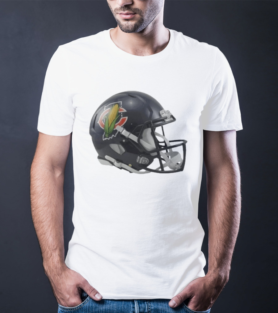 Chicago Bears Indiana Corn Helmet 2026 Edition T-Shirt