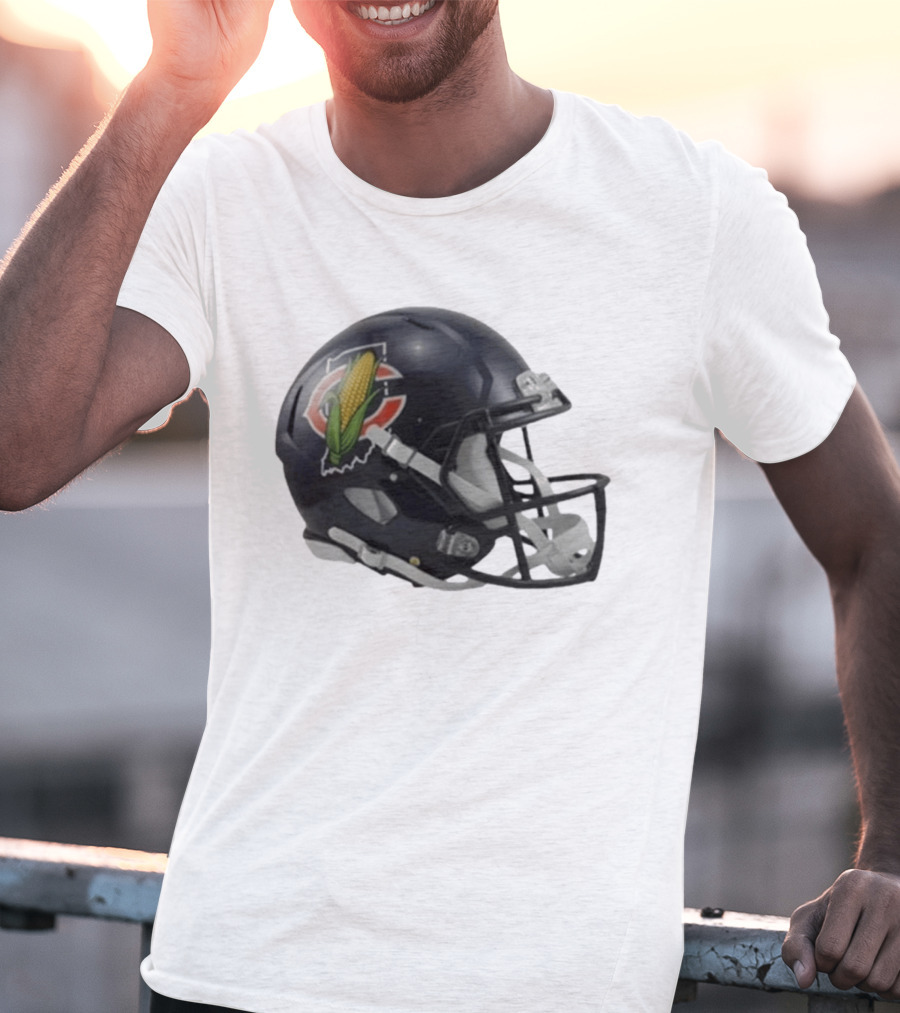 Chicago Bears Indiana Corn Helmet 2026 Edition T-Shirt