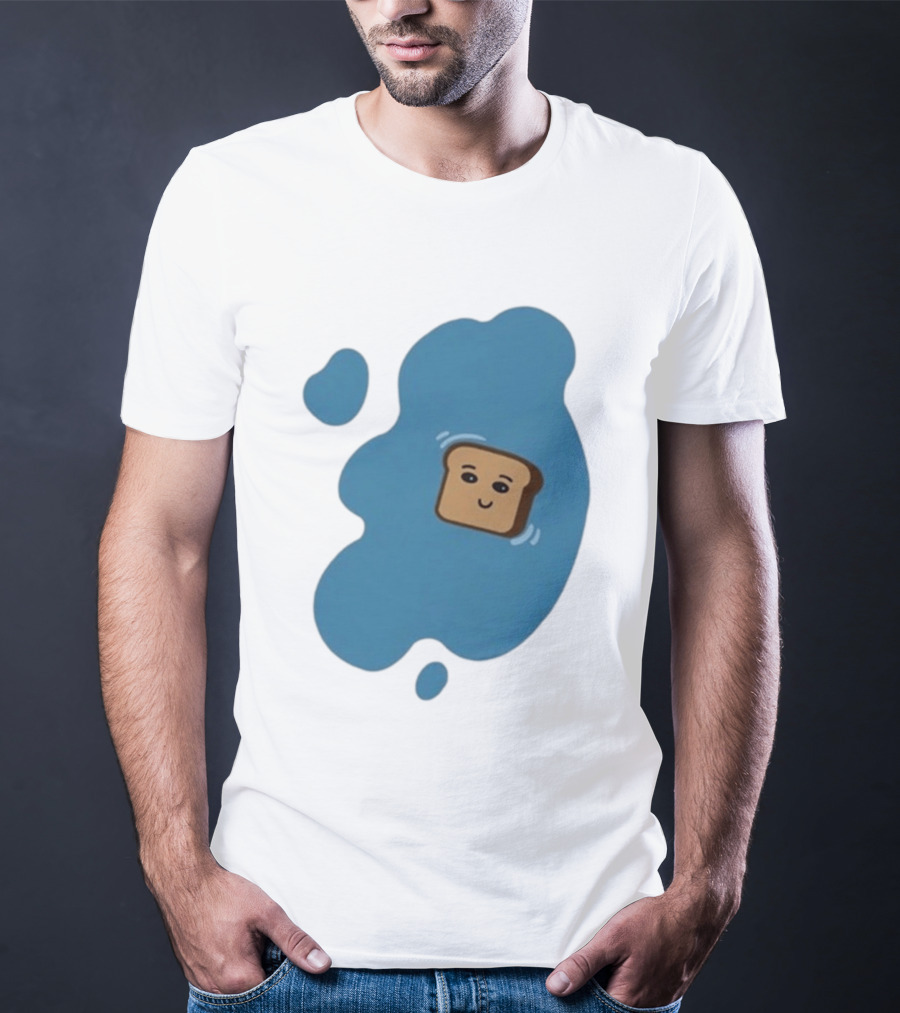 New Soggy Toast Another Spill Happy Bread In Puddle T-Shirt