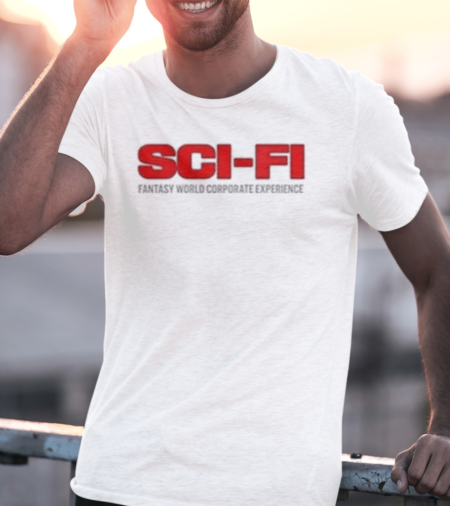 Sci Fi Fantasy World Corporate Experience T-Shirt