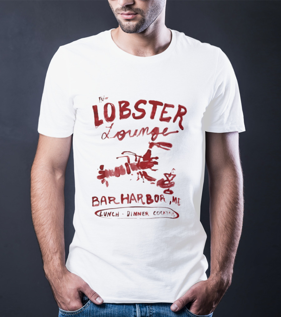 The Lobster Lounge Bar Harbor ME Lunch Dinner Cocktails T-Shirt