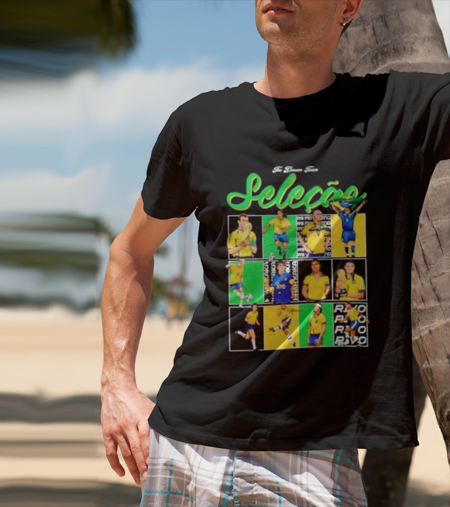 Selecao Brasil Football Legends Soccer Dream Team Series T-Shirt
