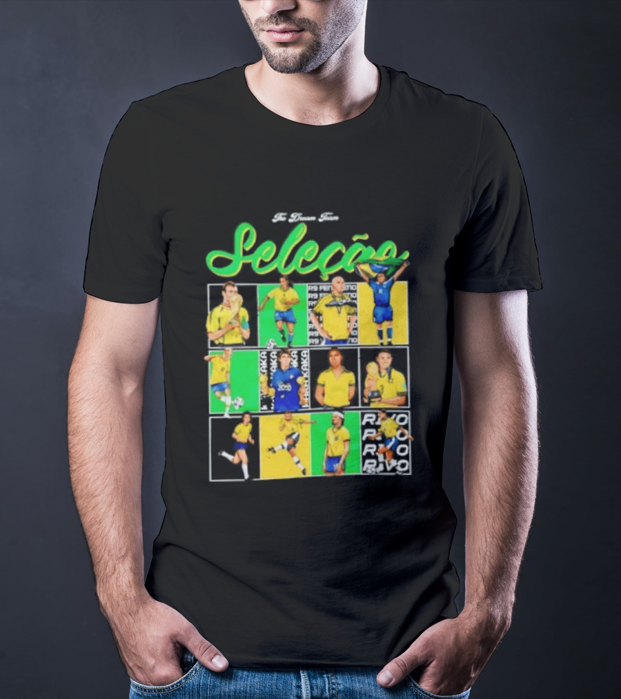 Selecao Brasil Football Legends Soccer Dream Team Series T-Shirt