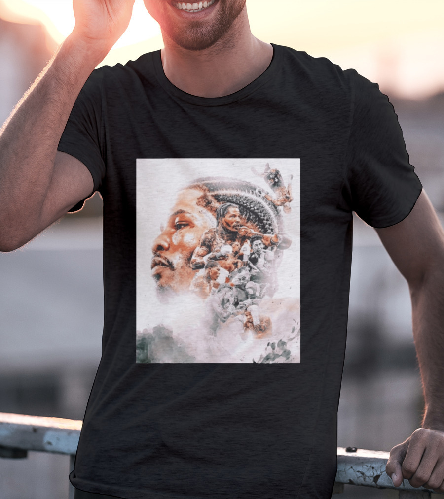 Gervonta Davis Tank Boxing Montage Fighter T-Shirt