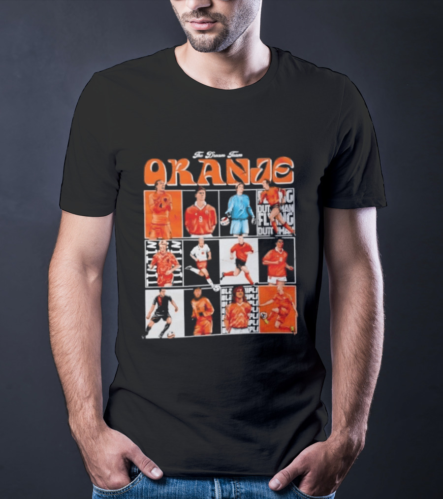 The Oranje Holland Football Legends Dream Team Series T-Shirt