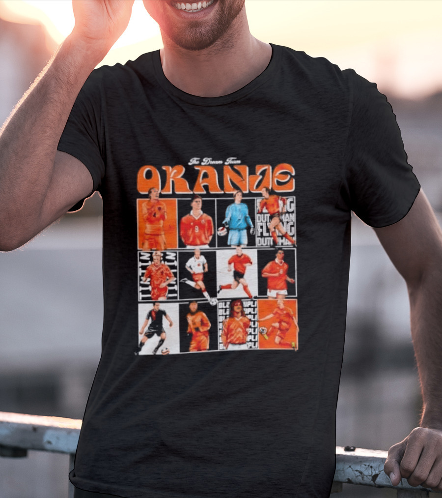 The Oranje Holland Football Legends Dream Team Series T-Shirt