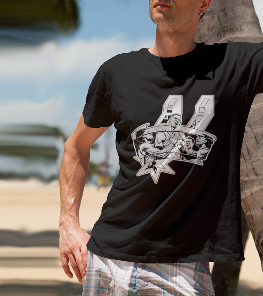 Victor Wembanyama San Antonio Spurs Basketball Players NBA Team Celebration T-Shirt