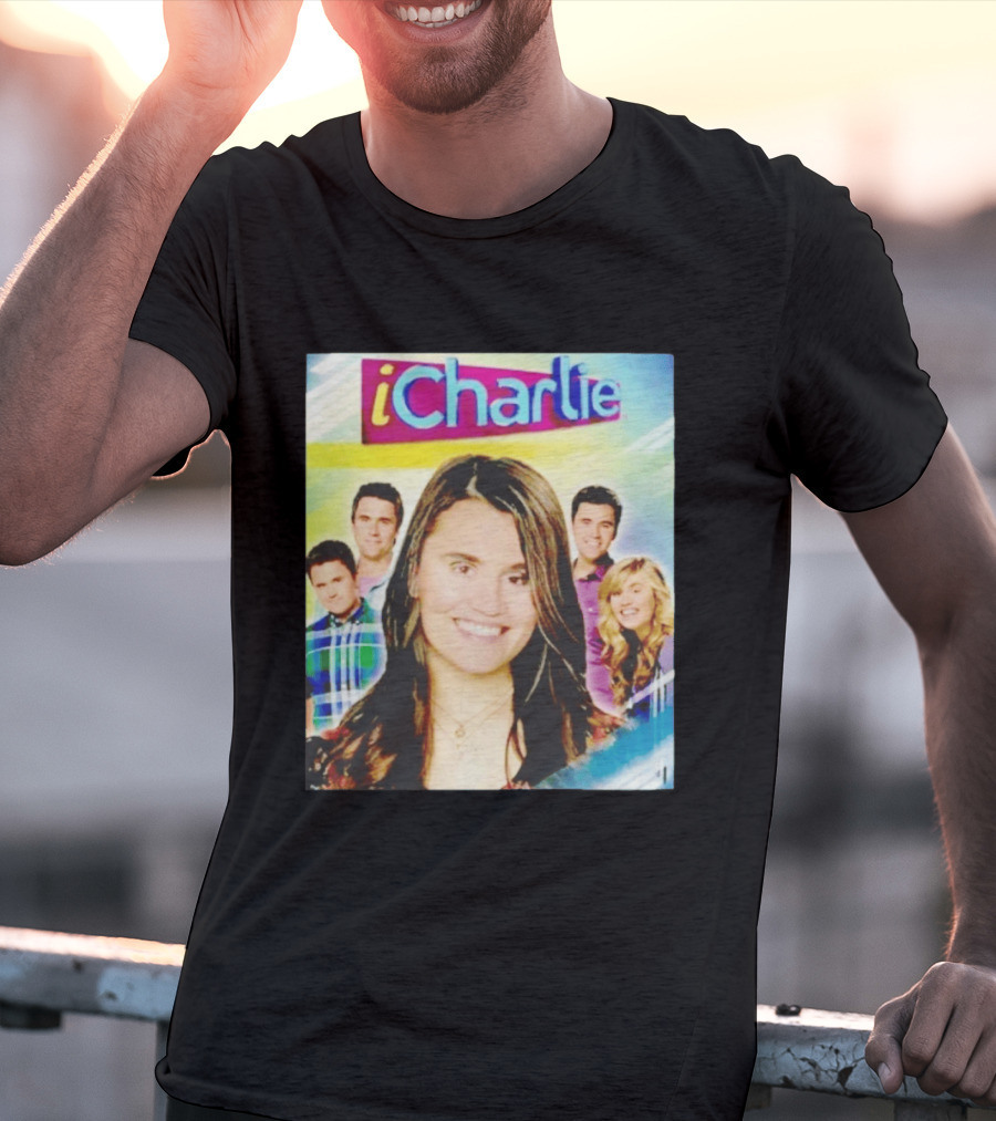 ICharlie Meme Faces Mashup T-Shirt