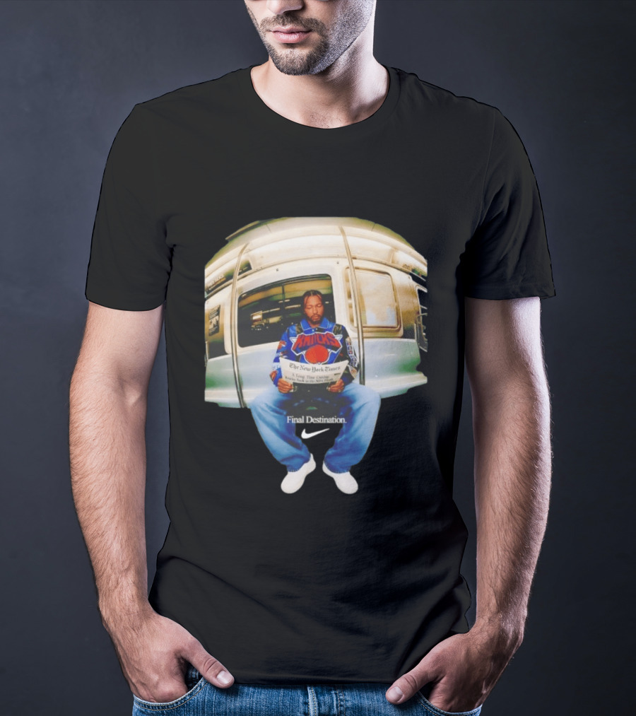 Jalen Brunson New York Knicks Final Destination Nike Edition T-Shirt