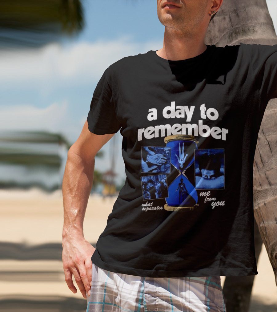 A Day To Remember Hourglass Album Art What Separates Me From You T-Shirt
