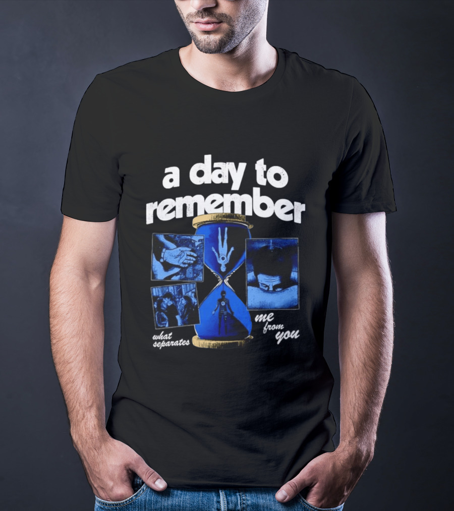 A Day To Remember Hourglass Album Art What Separates Me From You T-Shirt
