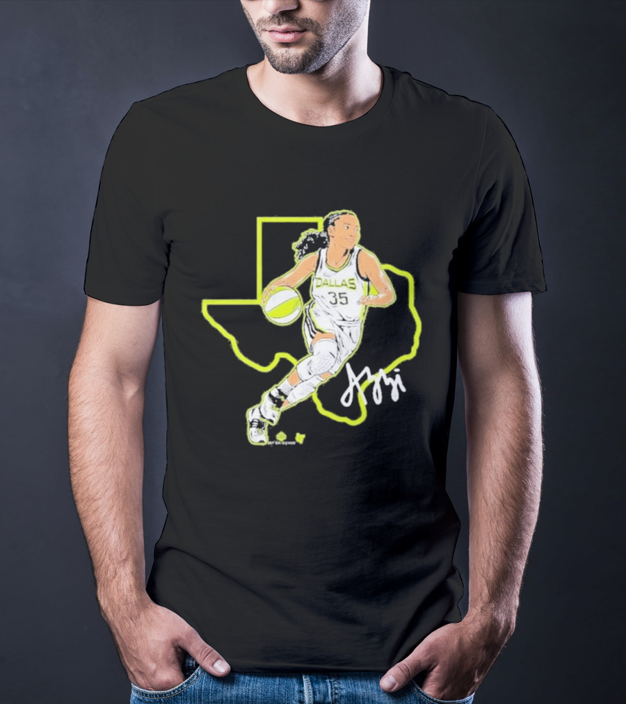 Azzi Fudd Dallas Basketball Star Texas T-Shirt