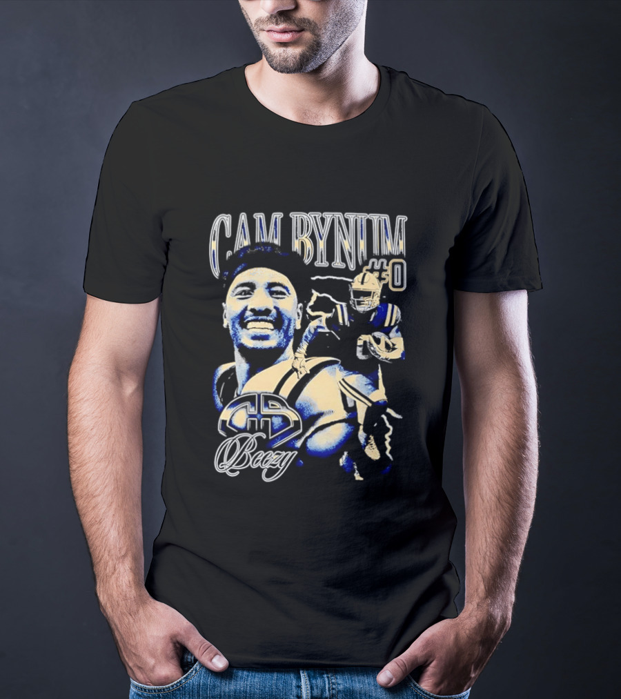 Cam Bynum #0 Colts Football 2024 T-Shirt