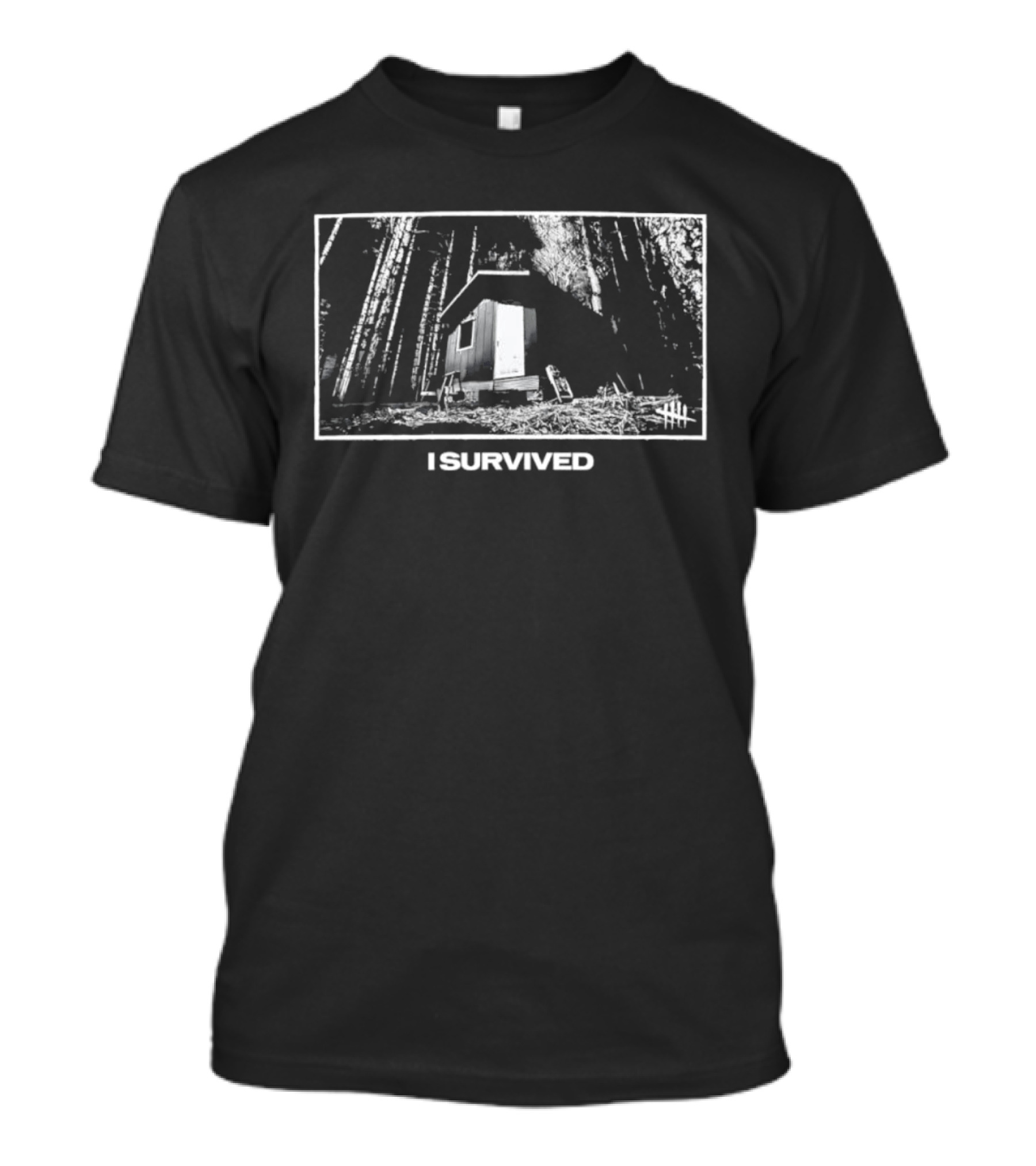 Dead By Daylight I Survived Horror Game Escape T-Shirt