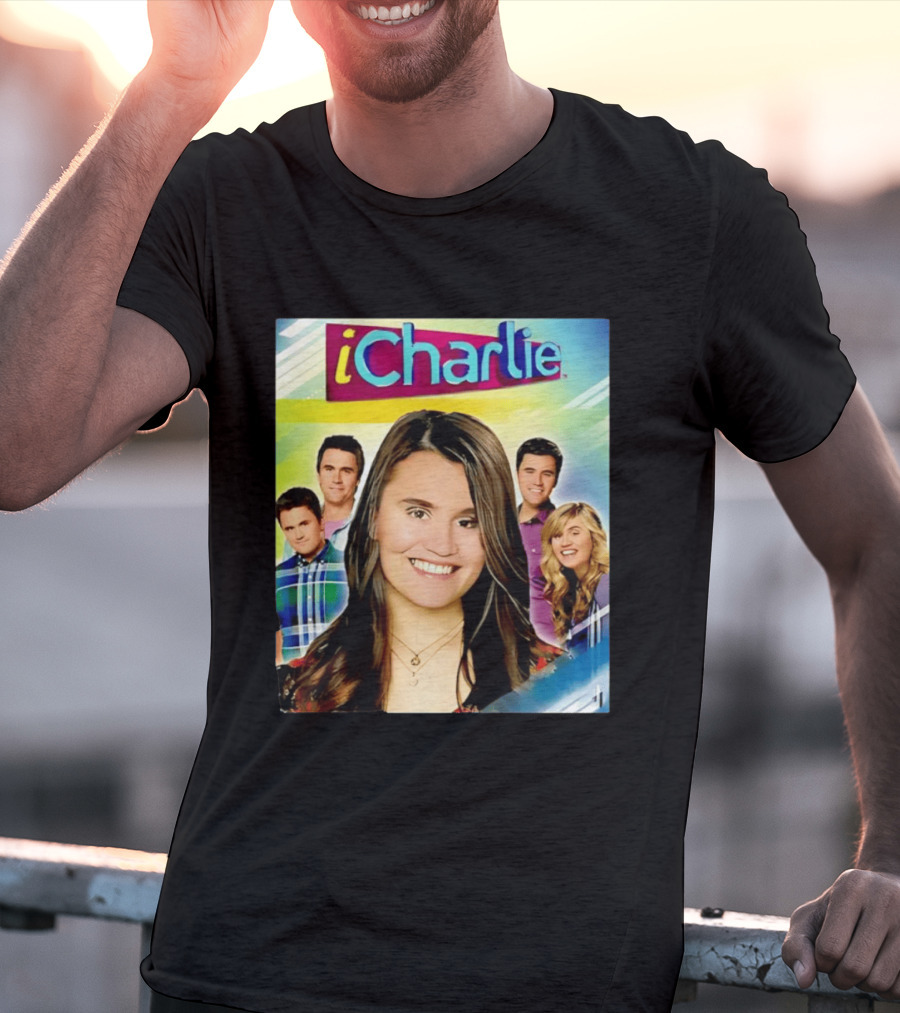 ICharlie Good Luck Charlie And ICarly Show Stars Cast T-Shirt