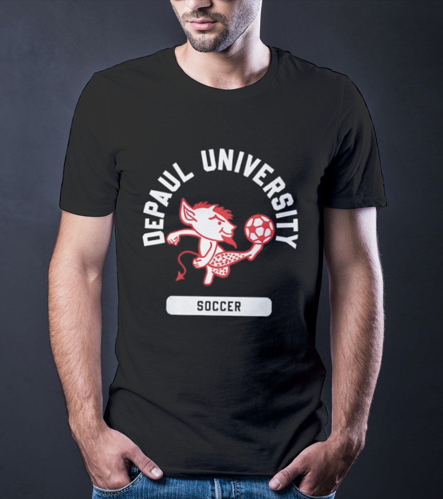 DePaul University Blue Demons Soccer T-Shirt