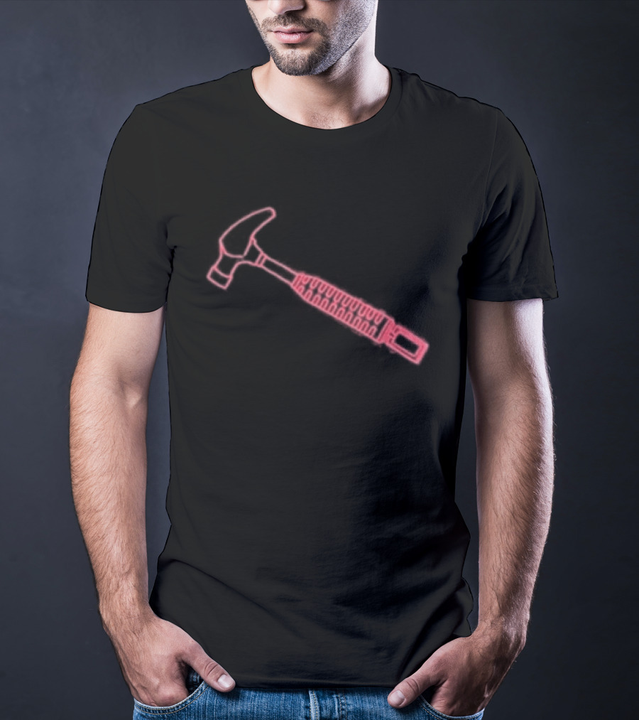 Dorohedoro Shin El Corazon Steady Hands Unique Pink Hammer T-Shirt
