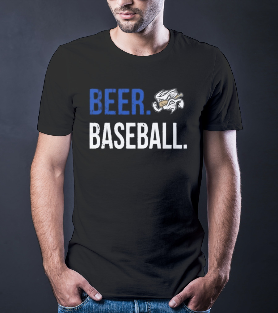 Beer Baseball Omaha Storm Chasers T-Shirt