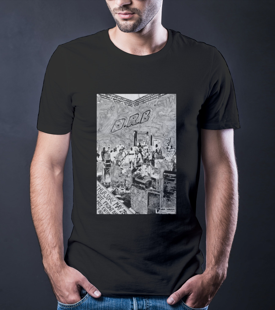 ORB Live Performance Thursday May 28 Hotel Front Bar Melbourne Australia Free Entry T-Shirt