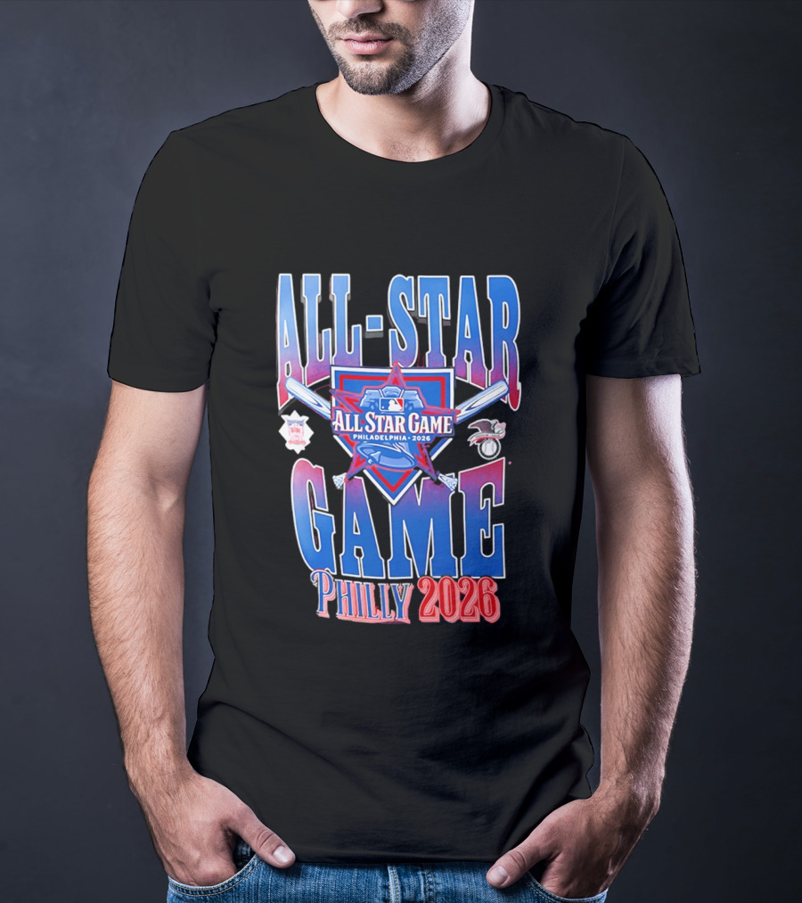 Philadelphia Phillies MLB All Star Game Philly 2026 Home Plate T-Shirt
