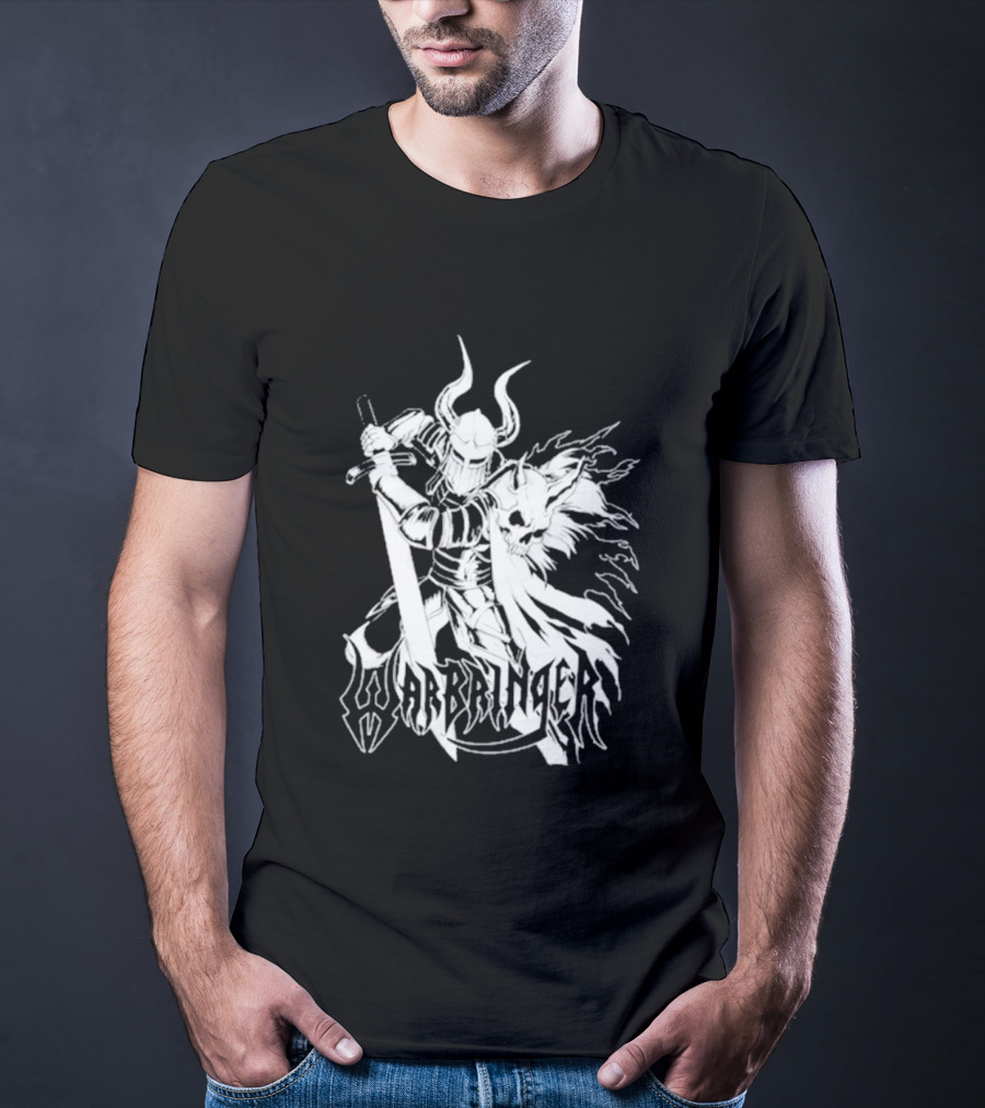 Warbringer Tour 2026 Viking Warrior Fantasy Art With Horned Helmet And Axe T-Shirt