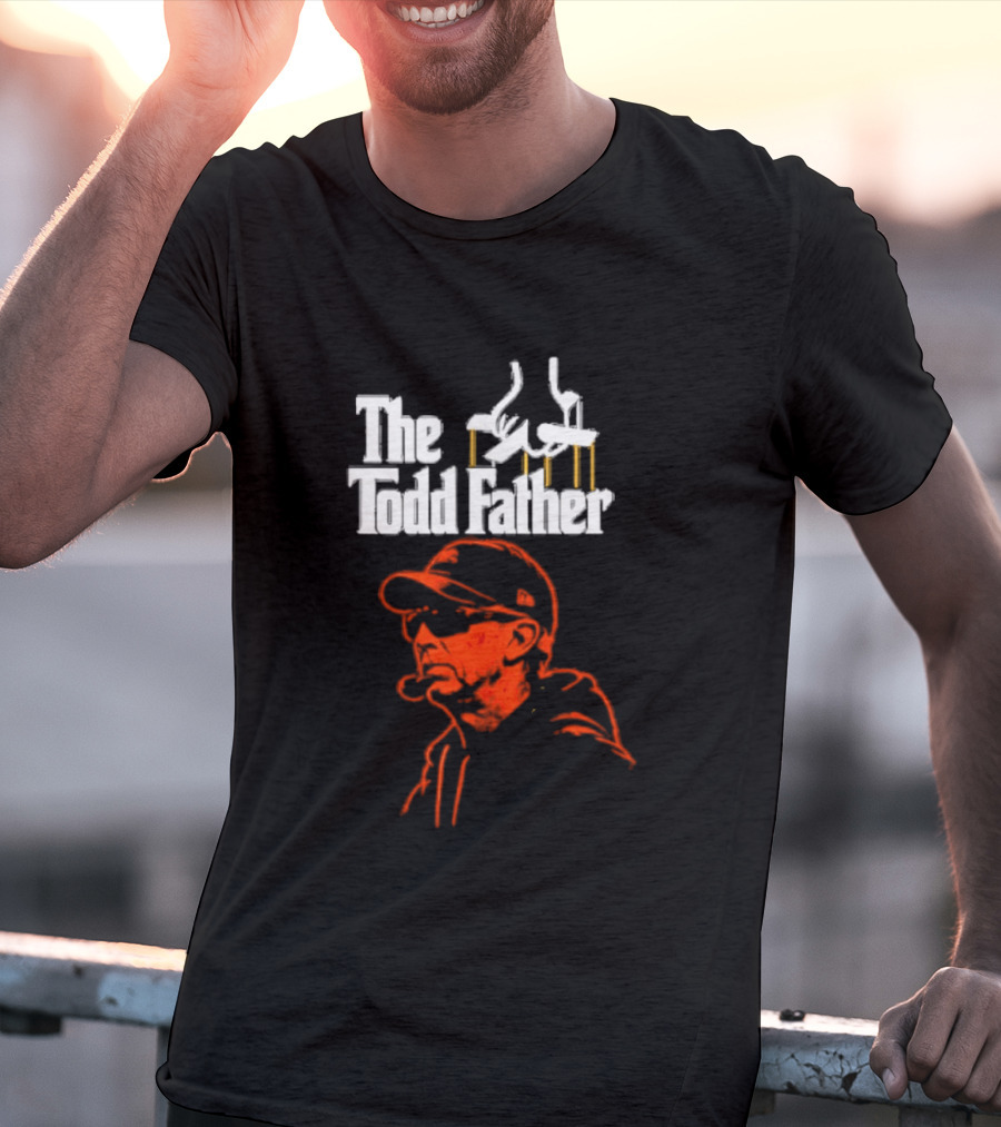 The Todd Father Todd Monken Baseball Themed Fan T-Shirt