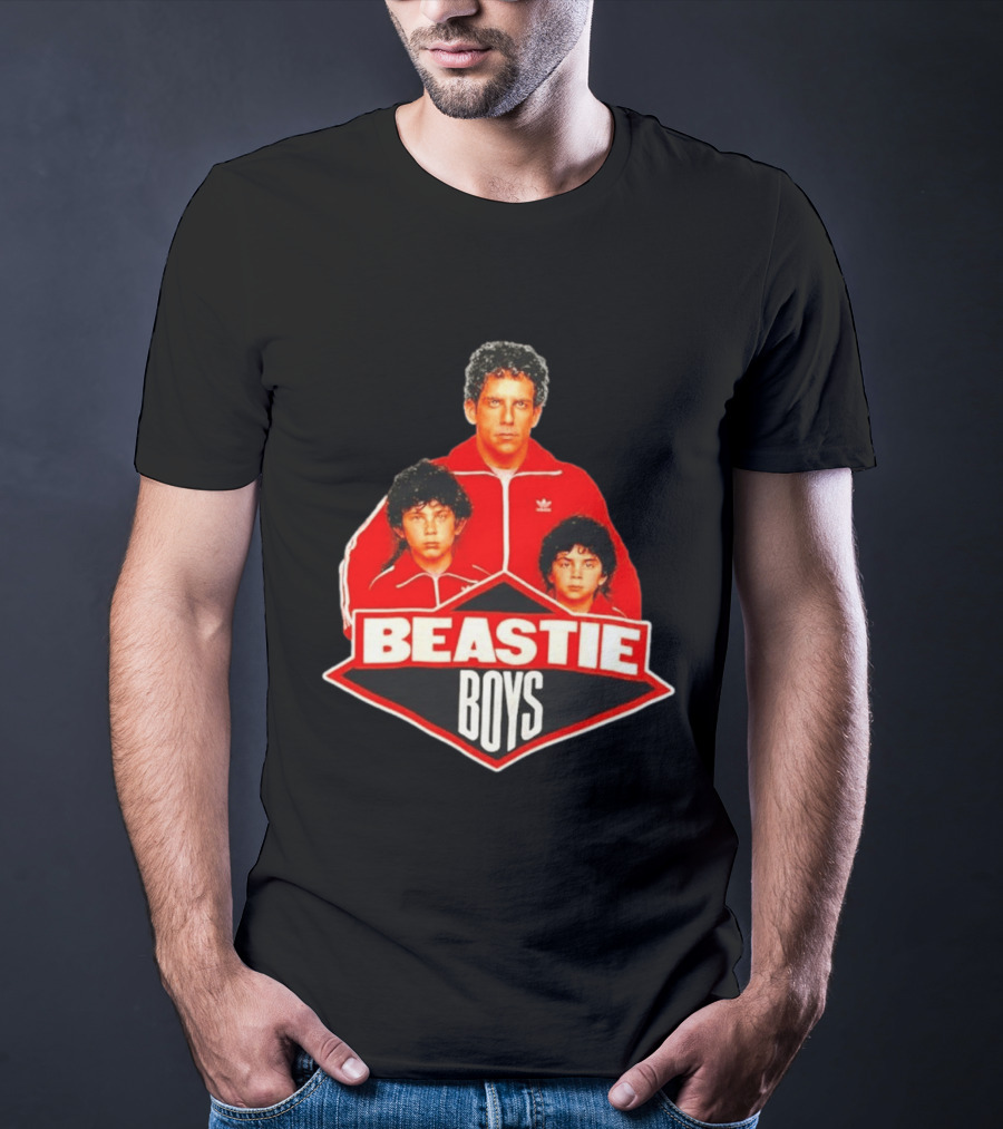 Beastie Boys Red Tracksuit Iconic Hip Hop T-Shirt