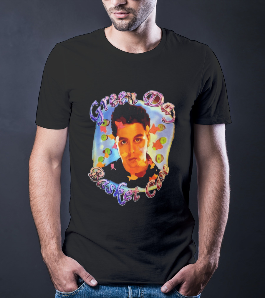 Green Day Basket Case Billie Joe Armstrong Colorful T-Shirt