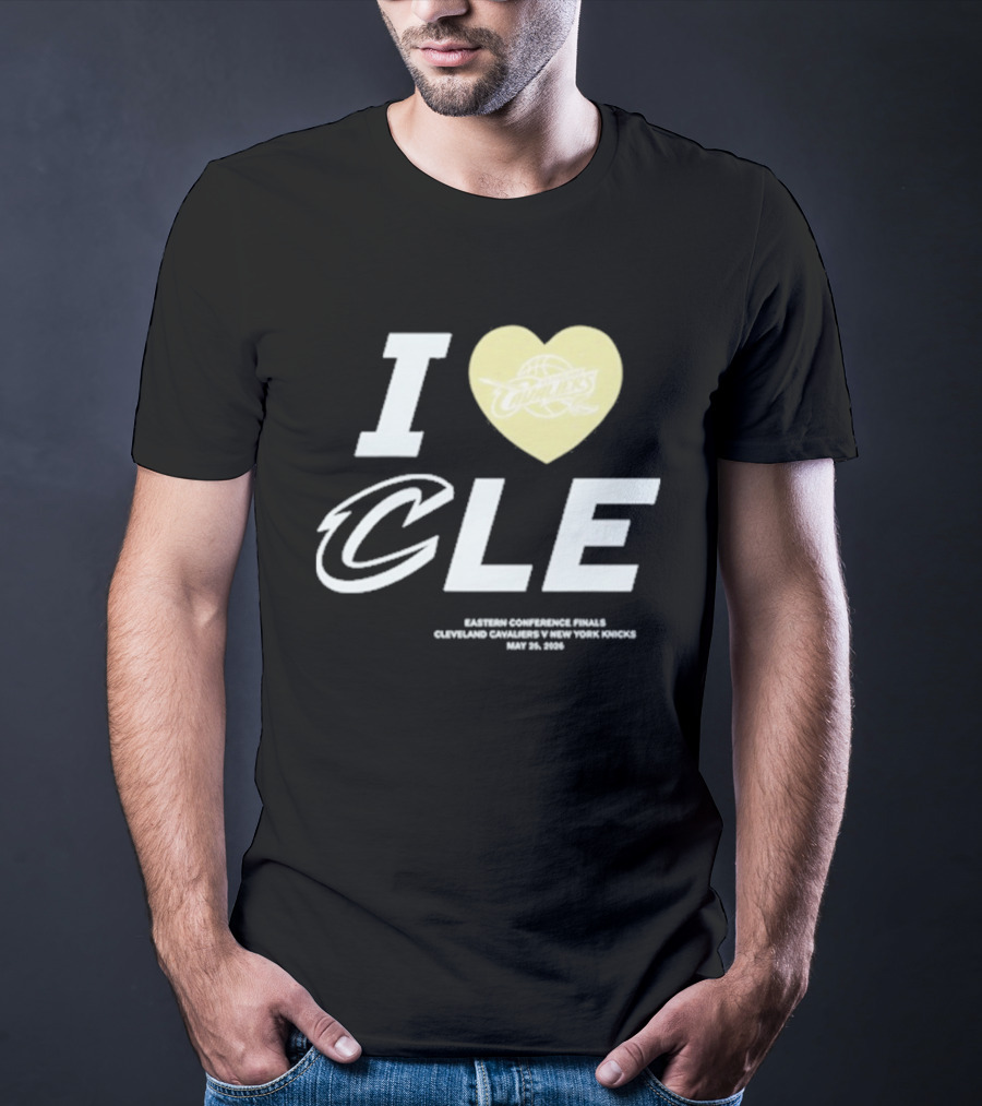 I Love CLE Cleveland Cavaliers Game 4 2026 T-Shirt