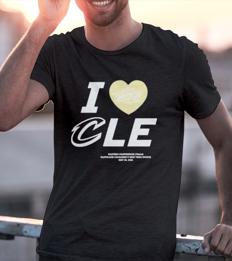 I Love CLE Cleveland Cavaliers Game 4 2026 T-Shirt