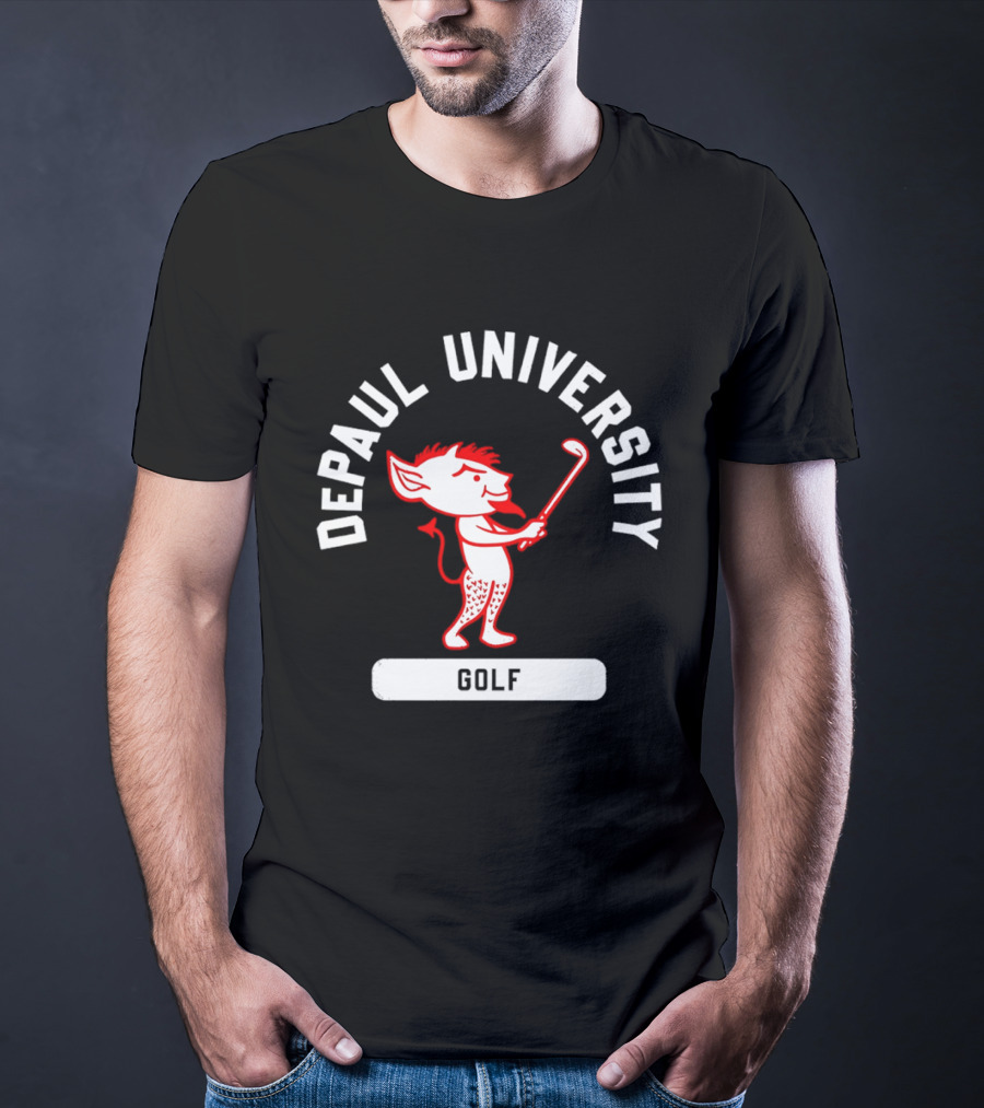 Depaul University Golf Demons Sports Team T-Shirt
