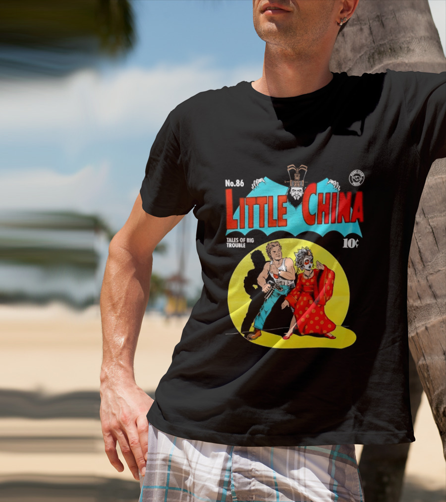 No 86 Little China Jack Burton Gracie Law David Lo Pan Tales Of Big Trouble T-Shirt