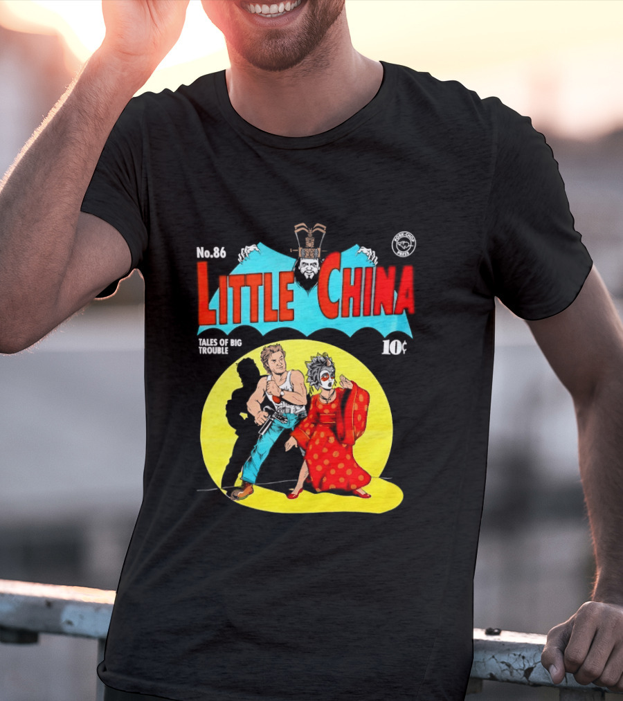 No 86 Little China Jack Burton Gracie Law David Lo Pan Tales Of Big Trouble T-Shirt